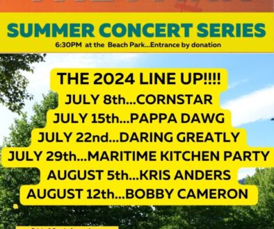 Music in the Park poster 2024