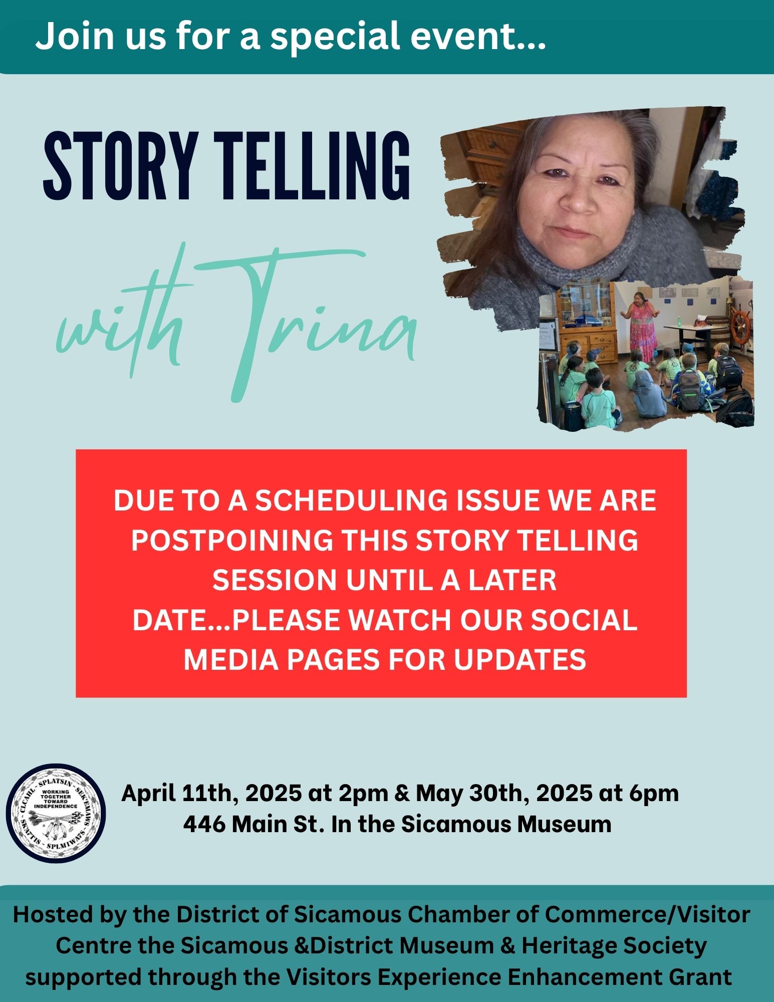RESCHEDULED