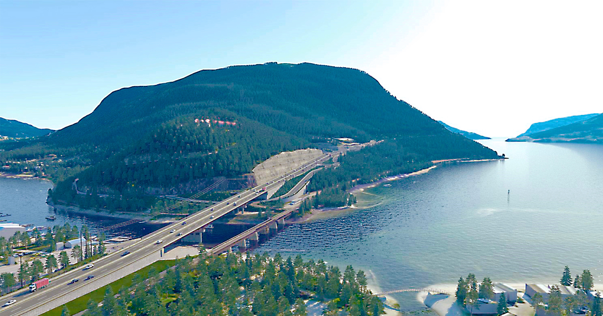 Shuswap picture of Sicamous Bridge Project