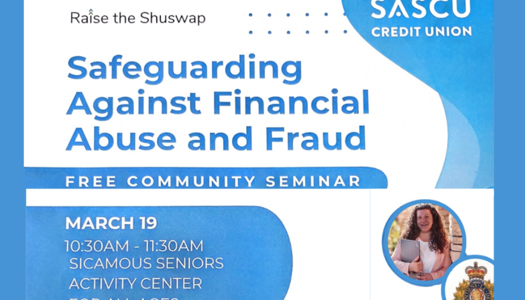 Education Seminar SASCU Sicamous