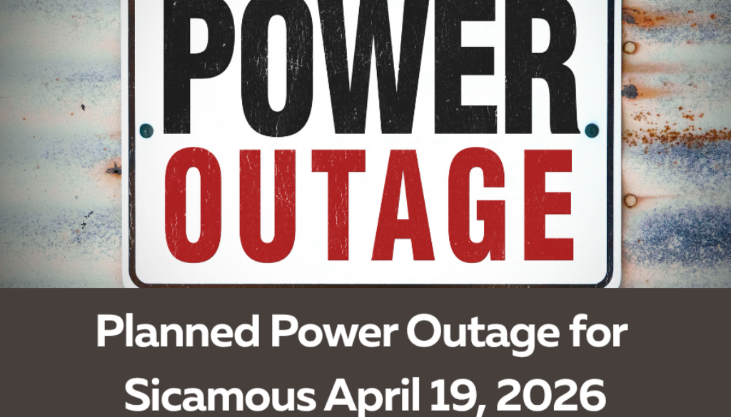 Power Outage Notice Sicamous