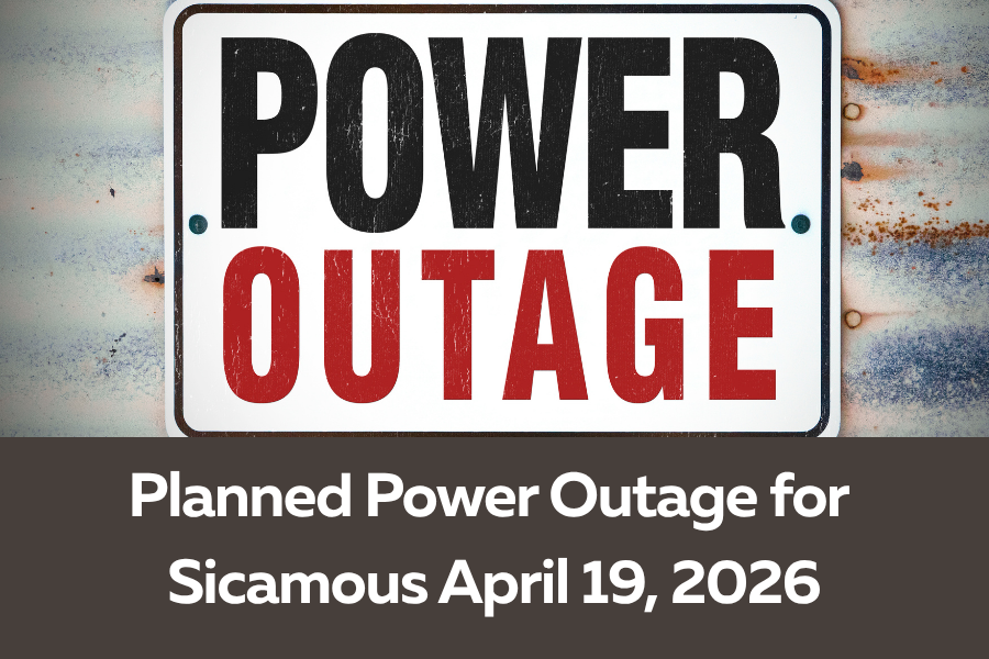 Power Outage Notice Sicamous