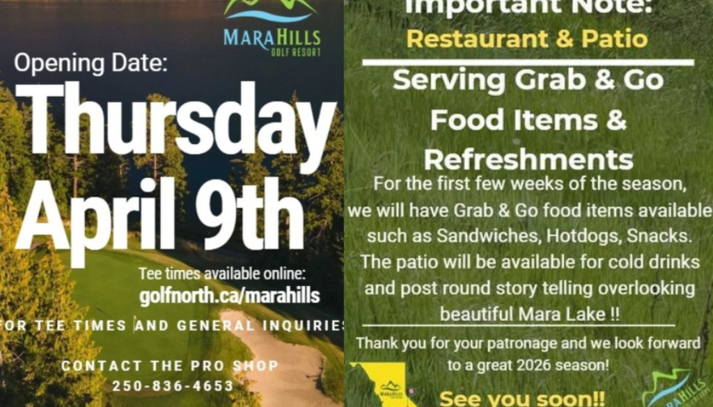 MaraHills Golf Open Sicamous