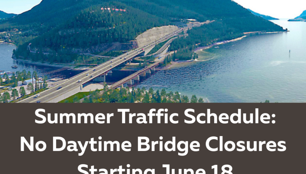 Bridge Summer Update Sicamous